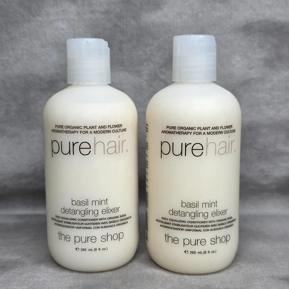 (X2) ARTEC PURE HAIR Basil Mint DETANGLING Elixer Conditioner 9 fl oz‎